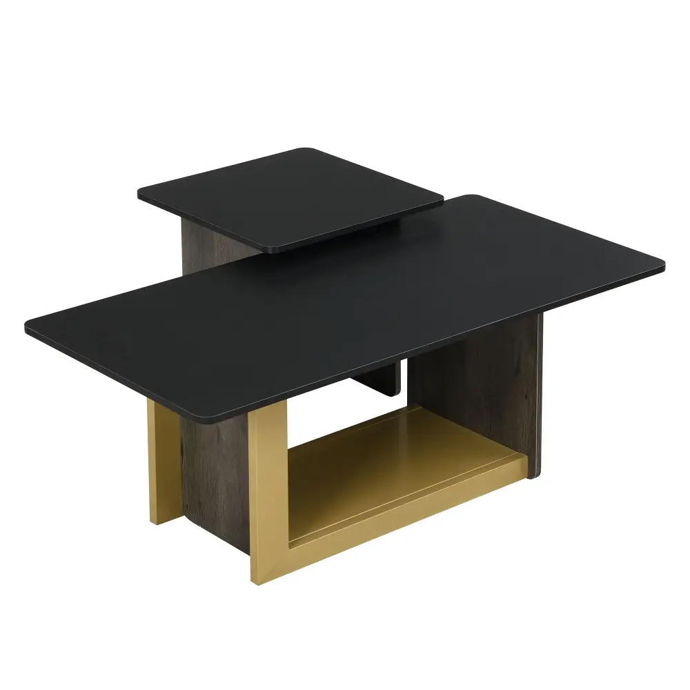 Small Square Coffee Table End Table (Set 2)