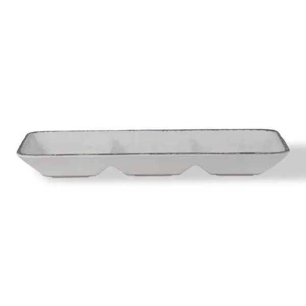 Veranda Melamine Divided Serving Dish
