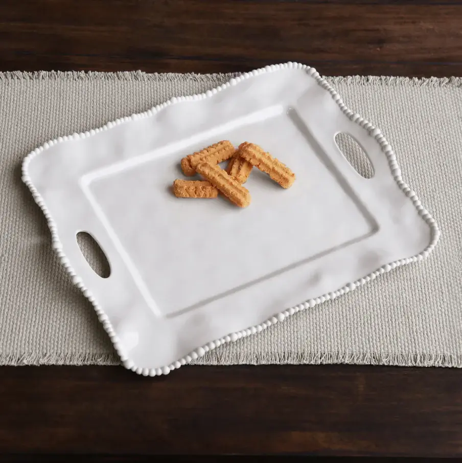Vida Alegria Rectangular Tray w/ Manages