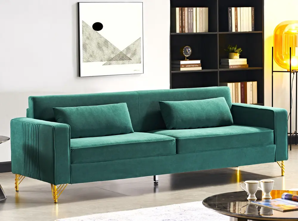 Aesthetic 3 Seater Couch Classic Modern Appeal And Luxurious Plush Comfort : Contemporary Line