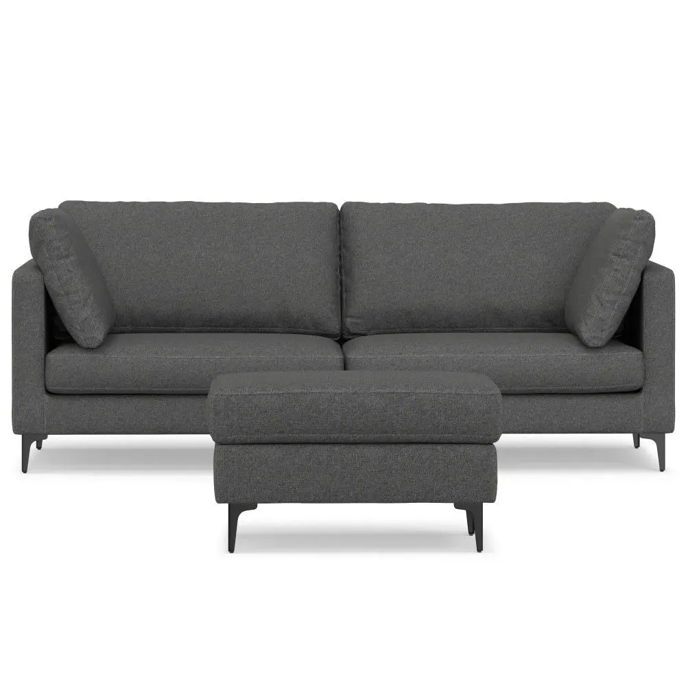 Ava - Mid Century Sofa Ottoman Adjust
