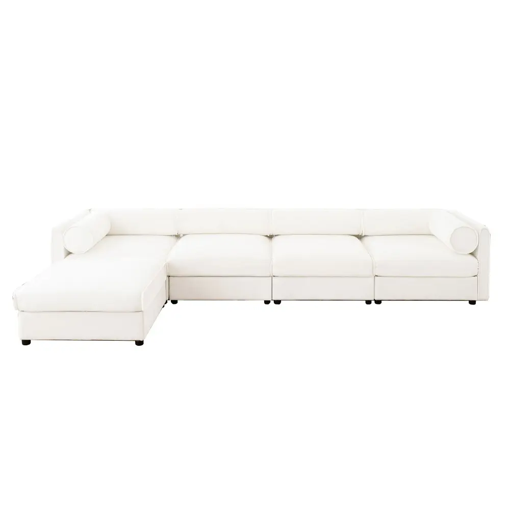 Contemporary Chic Sofa Storage And Ottoman (Model Cloud)