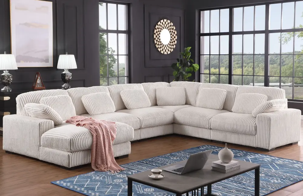 Nadine - Modular Corner Sectional Sofa Left Facing Chaise