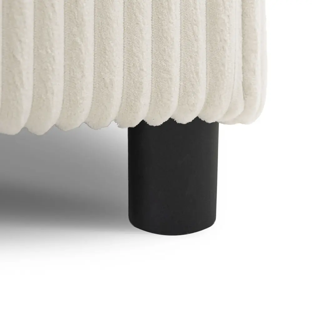 Solid Wood Sectional tooth Speakers L Shaped Couch Console USB Charger, Cup Holders Storage Ottoman Deep And Generous Seat...