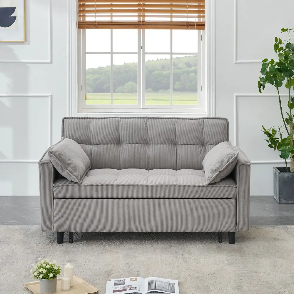 Two-Seat Casual Sofa Pull Out Bed, Living Room Furniture | Reclining Seats |