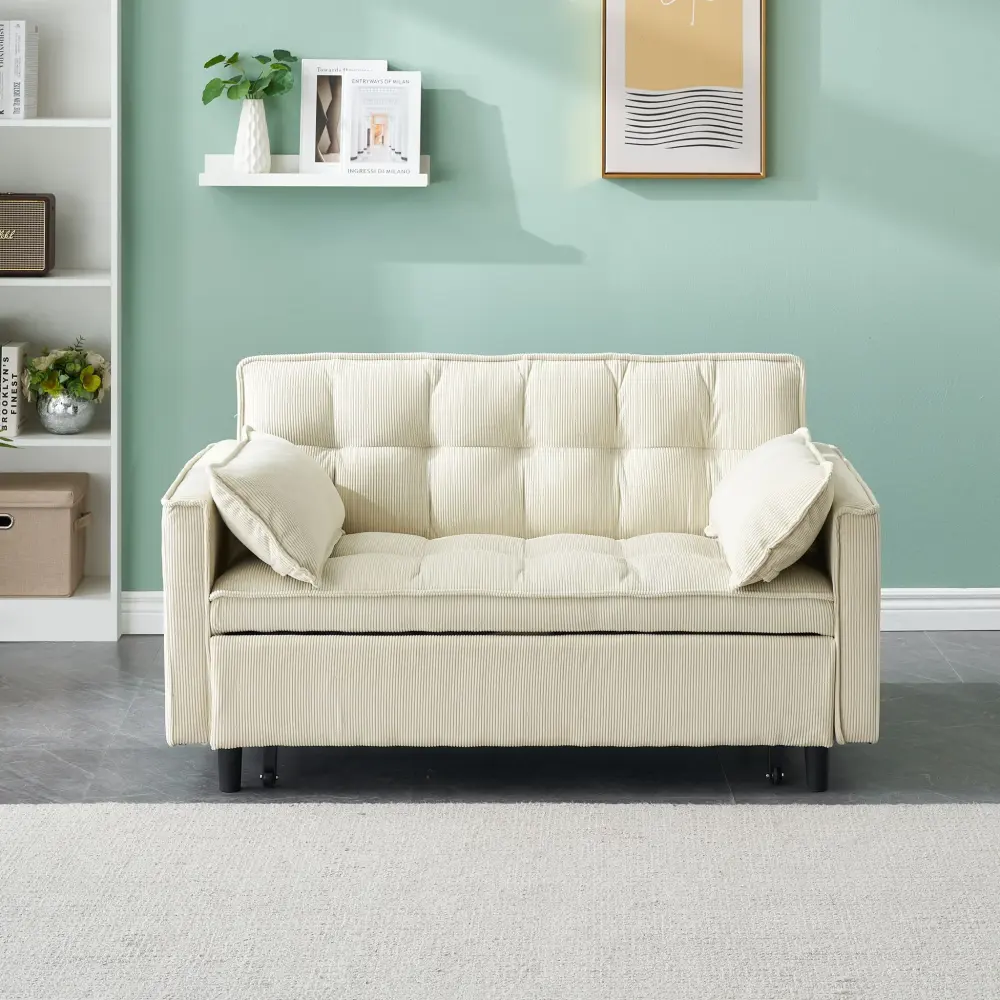 Two-Seat Casual Sofa Pull Out Bed, Living Room Furniture | Reclining Seats |