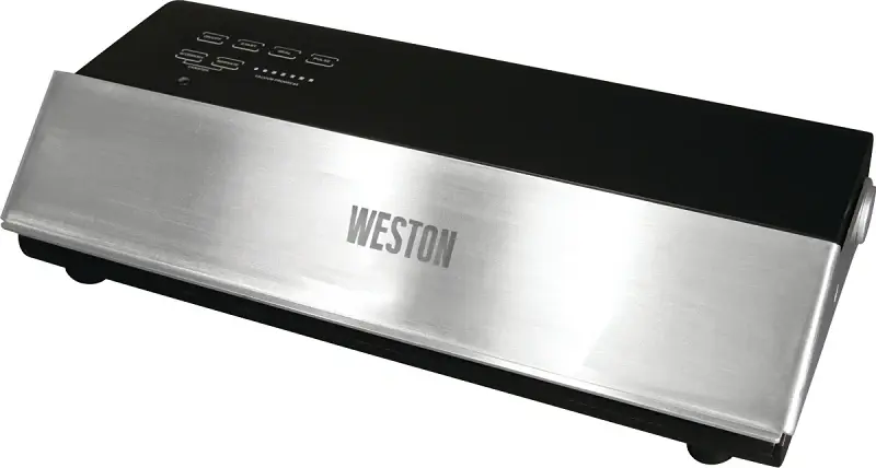 Weston Professional Series 65-0501-W Vacuum Sealer, 11 L Sealing Bar, 210 W, Stainless Chromed