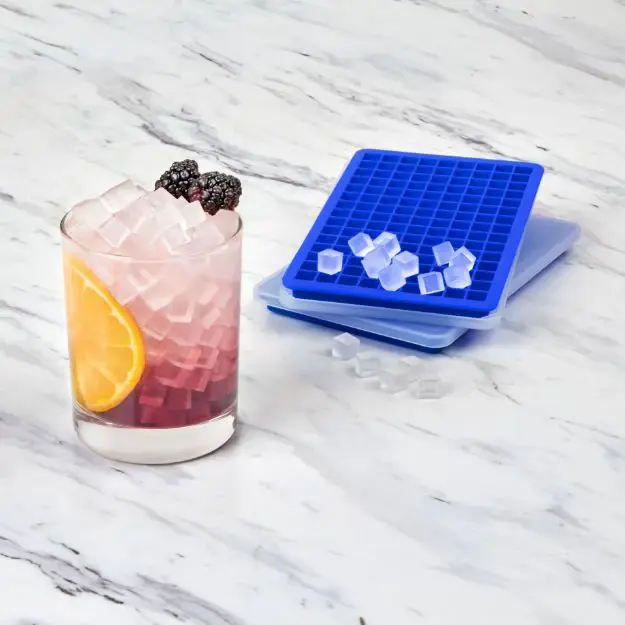 Mini Cube Ice Tray Adjust 2 - Stratus Blue