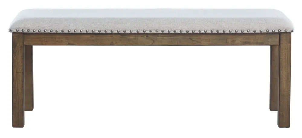 Moriville - Upholstered Bench - Buff