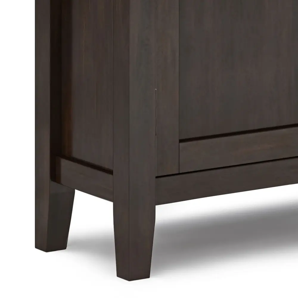 Redmond - Low Storage Cabinet - Brunette Chocolate