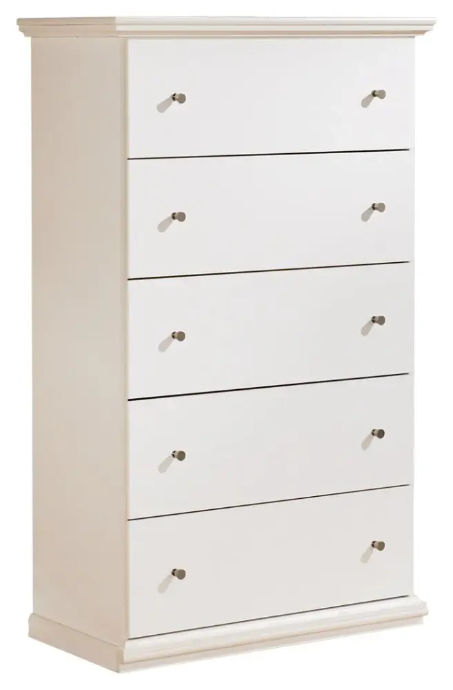 Bostwick Shoals - Five Drawer Chest - Alabaster