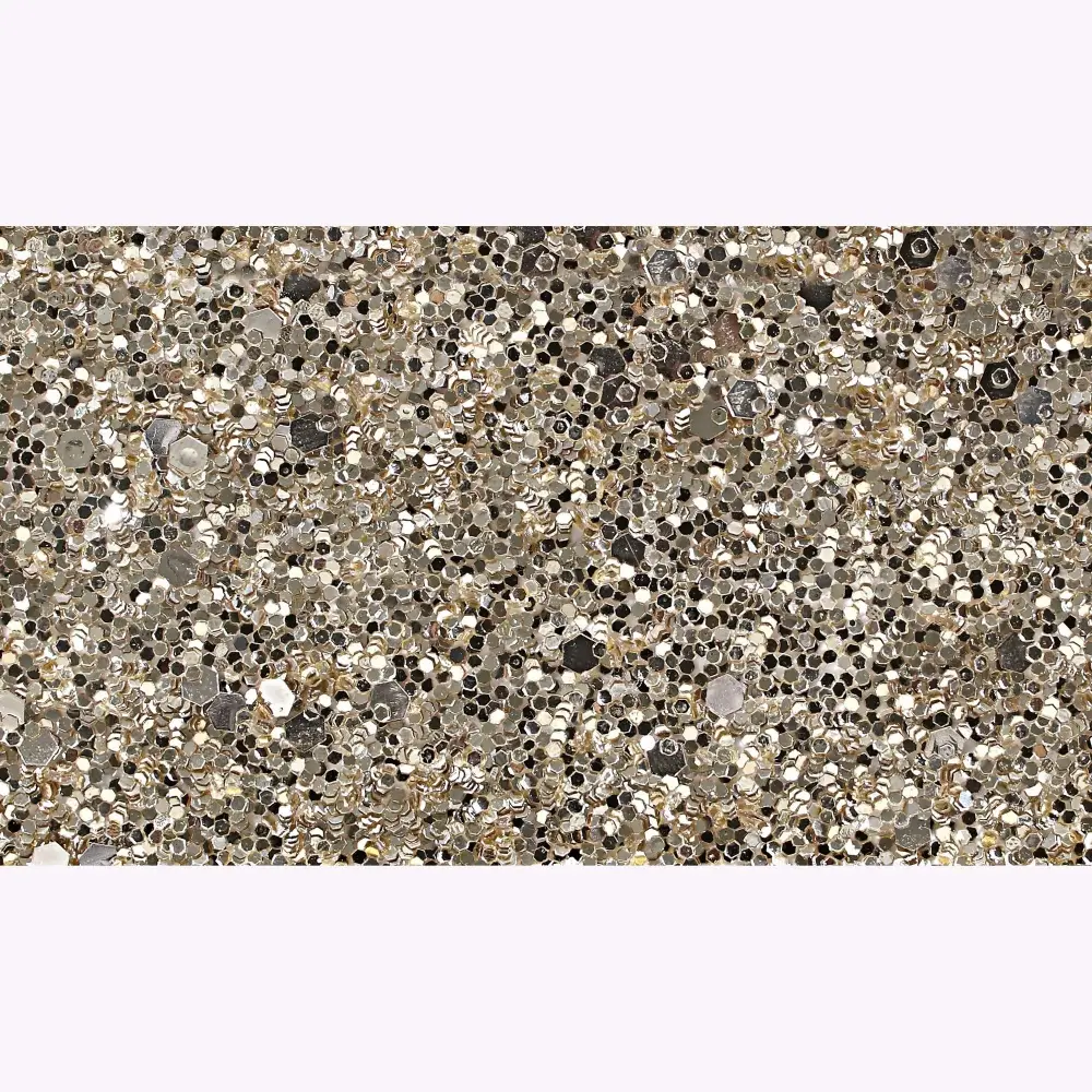 Lively - Chest Glitter Detail And Plush Bar Handle Hardware - Black Heavy Duty