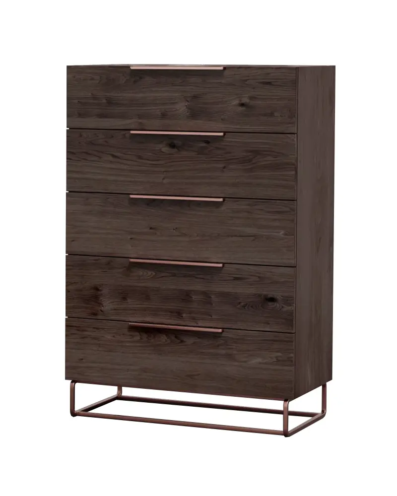 Nova Domus Benzon Modern Onyx Rovere Chest