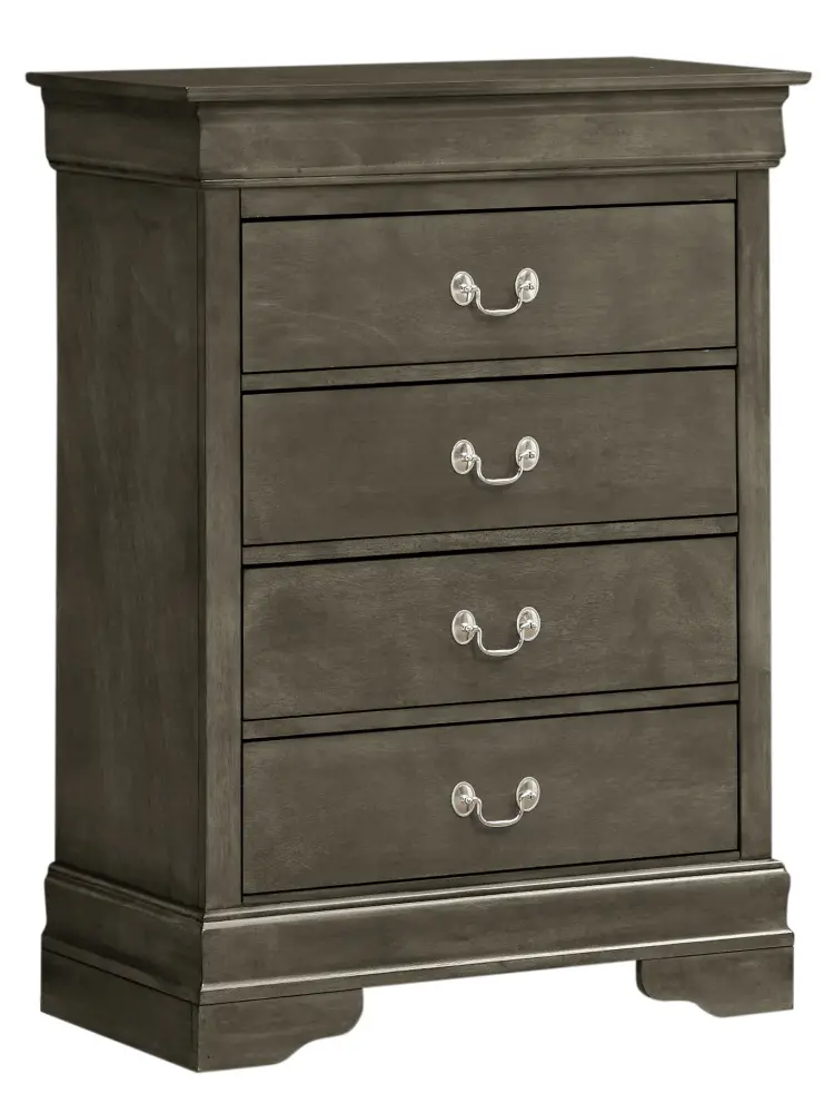 Traditional Style Storage Chest Polished