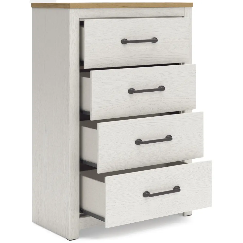 Diamond Today's Furniture Exclusive Design Linnocreek 4-Drawer Chest B3340-44