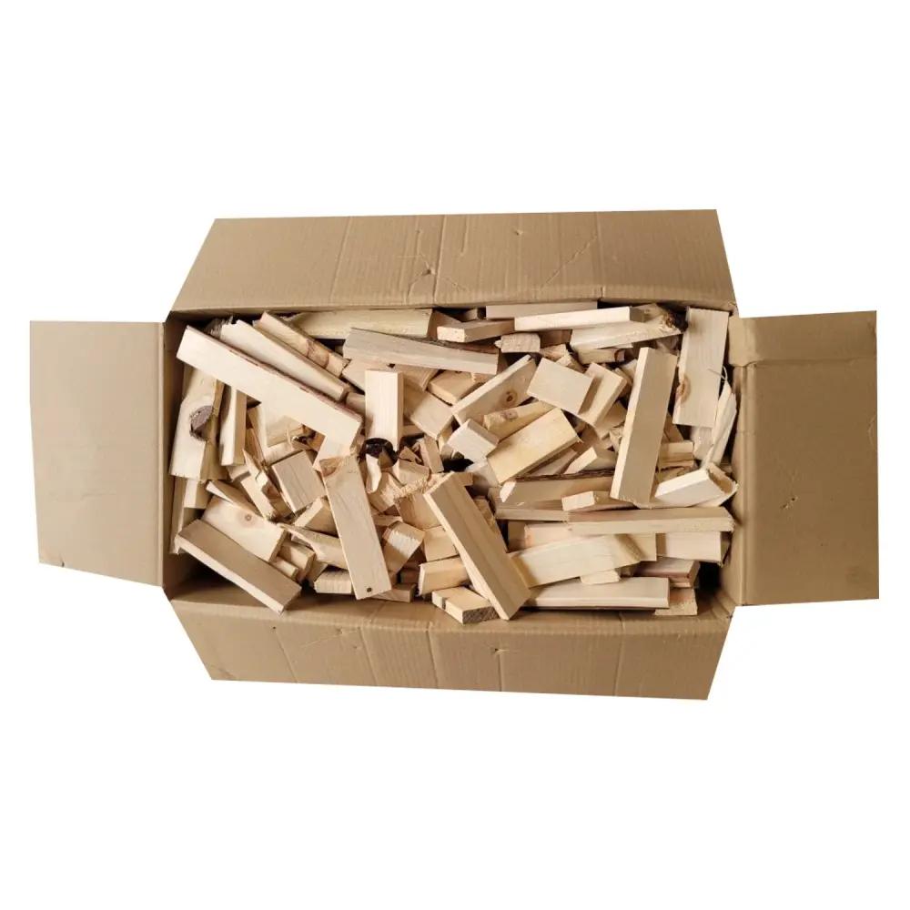 Dry spruce kindling wood 14kg fireplace grill stove