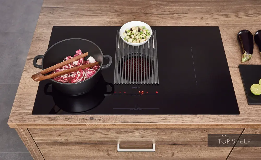 nobilia kitchen unit kitchen island Structura 402 Oak Havana 330 + 250 cm configurable cooktop