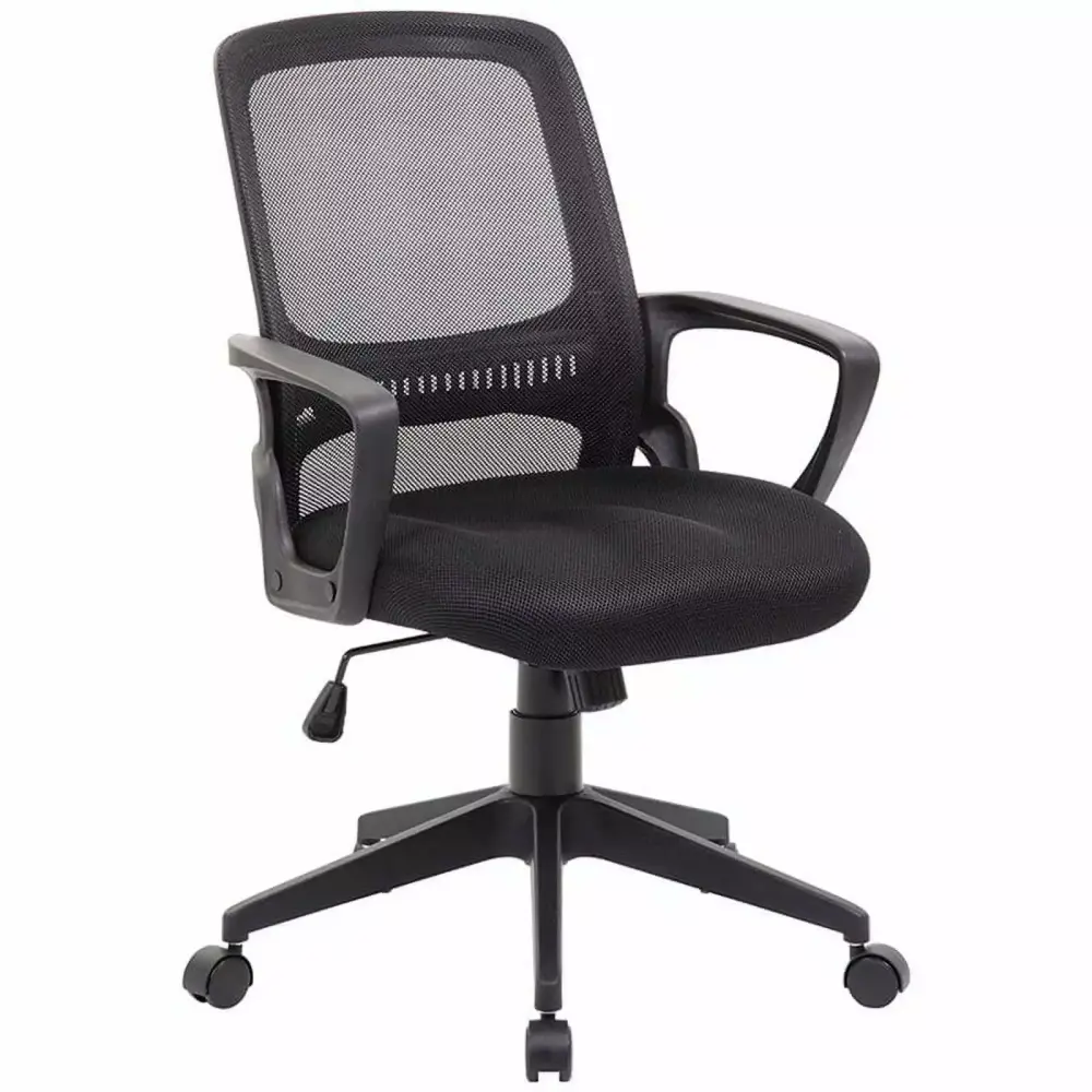 UrbanPro Mesh Swivel Office Chair Black Ergonomic Computer Chair