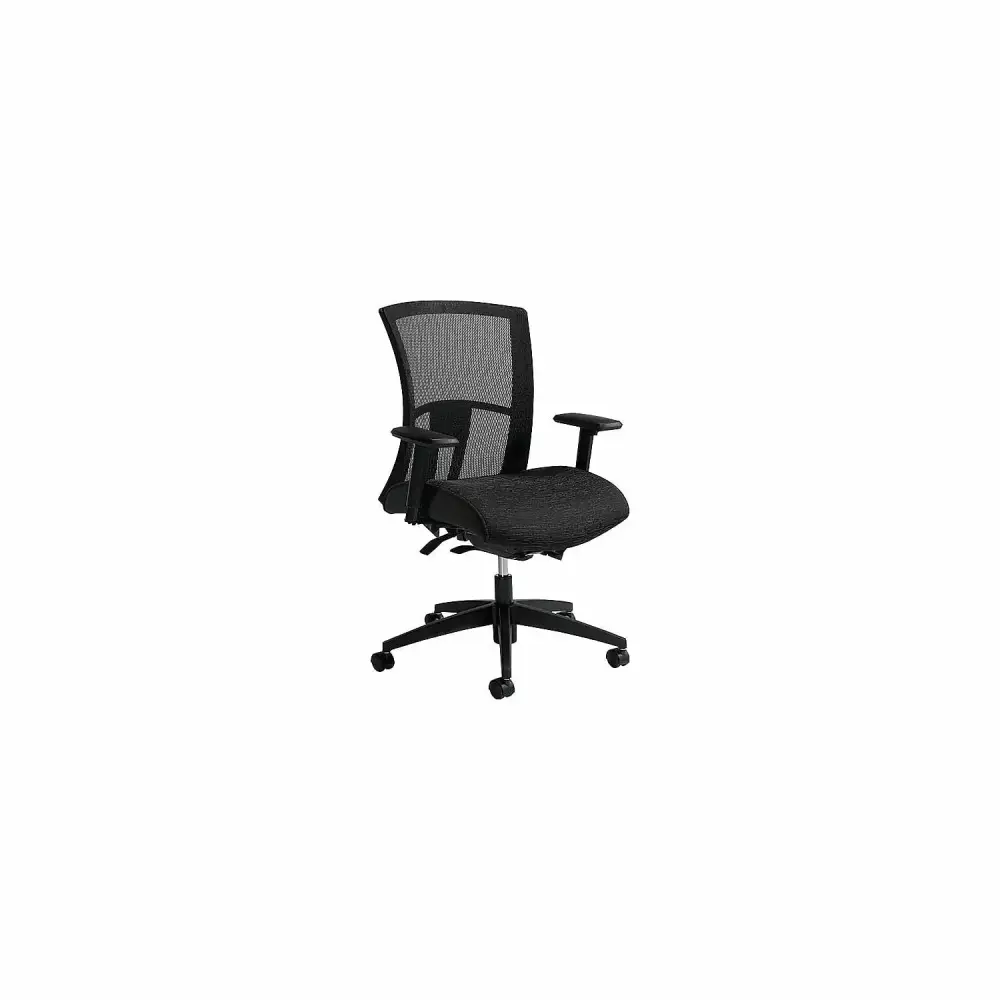 VION MB Weight Sensing Synchro Tilter Task Chair Black Coal Global
