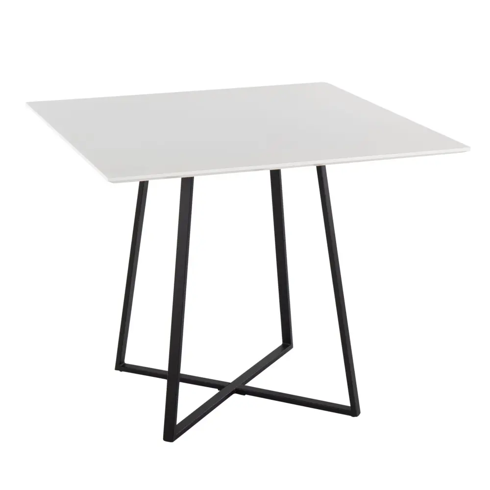 Cosmo - Contemporary Glam Square Dining Table | Machine Washable |