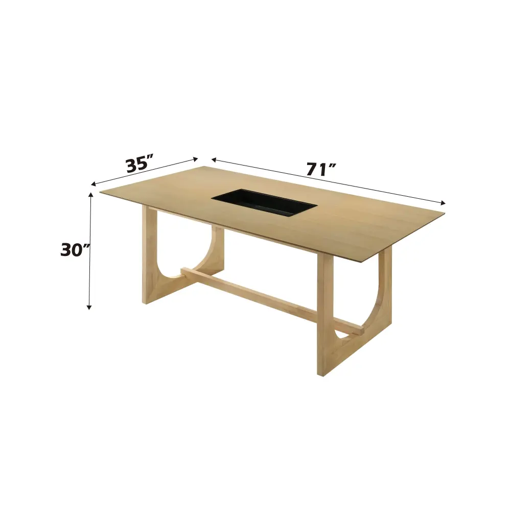 Blayde - Dining Table - Untreated