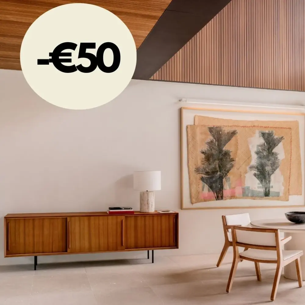 Vintage Dresser - Teakwood - Oskar - 220cm