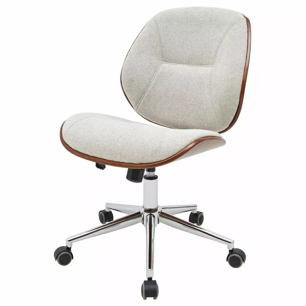 Shaun Fabric Bamboo Office Chair Ergonomic Comfortable Task Chair Bed Bath & Beyond