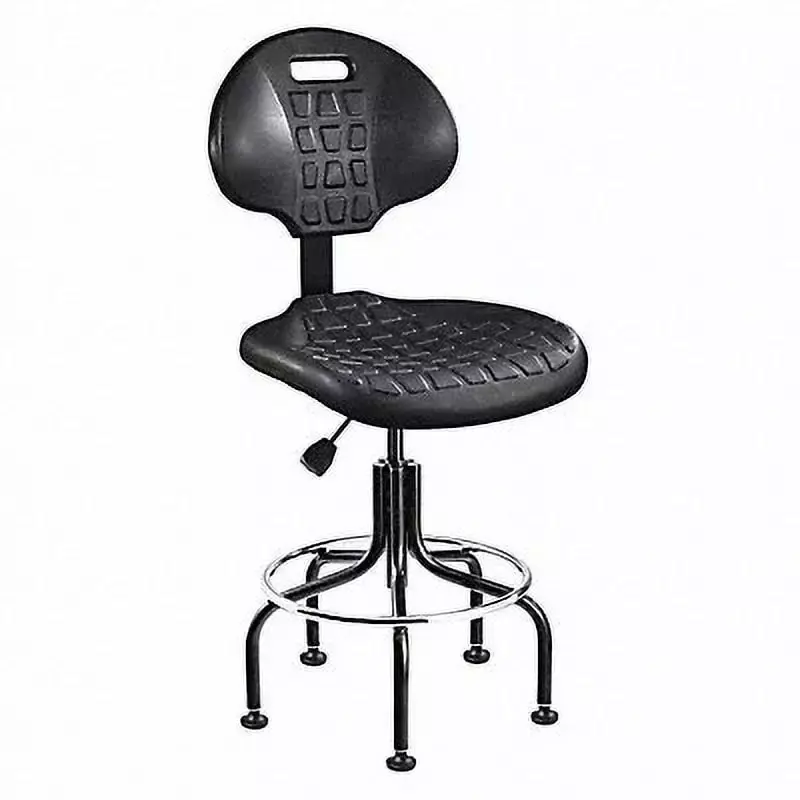 Bevco Black Poly Task Chair 24 to 29 Inch Adjustable Seat Height