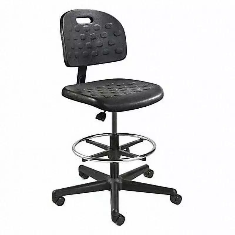 Bevco Task Chair Poly Black Adjustable Seat Height 19-27 V7307HC Office Chair