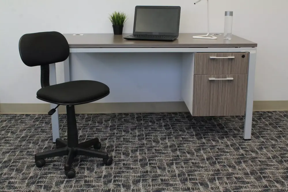 Boss Office Products Adjustable Steno Task Office Chair Black