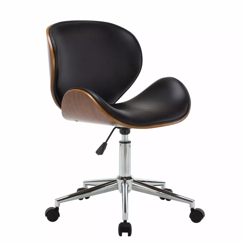 Porthos Home Sedona Adjustable Office Chair Black