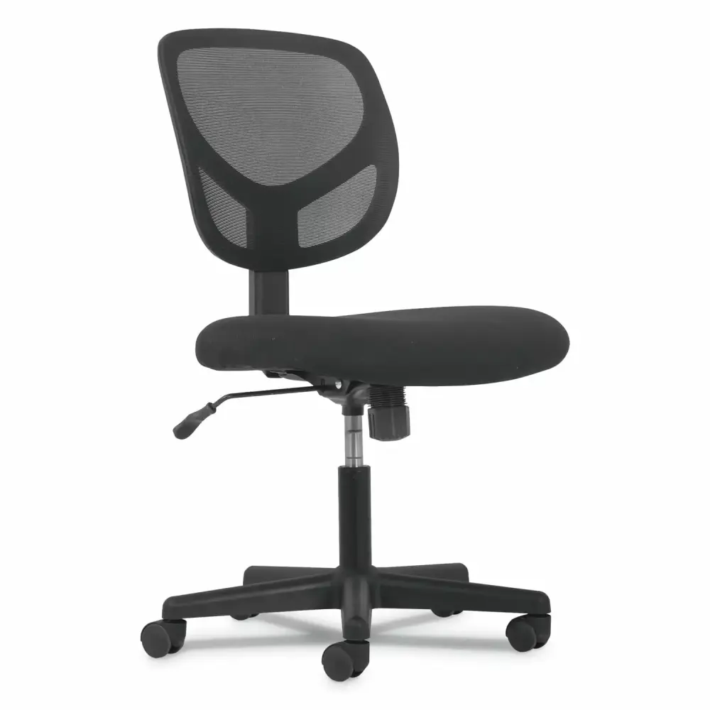 Sadie 1-Oh-One Mid-Back Task Chairs 250 lb Capacity 17 to 22 Seat Height Black