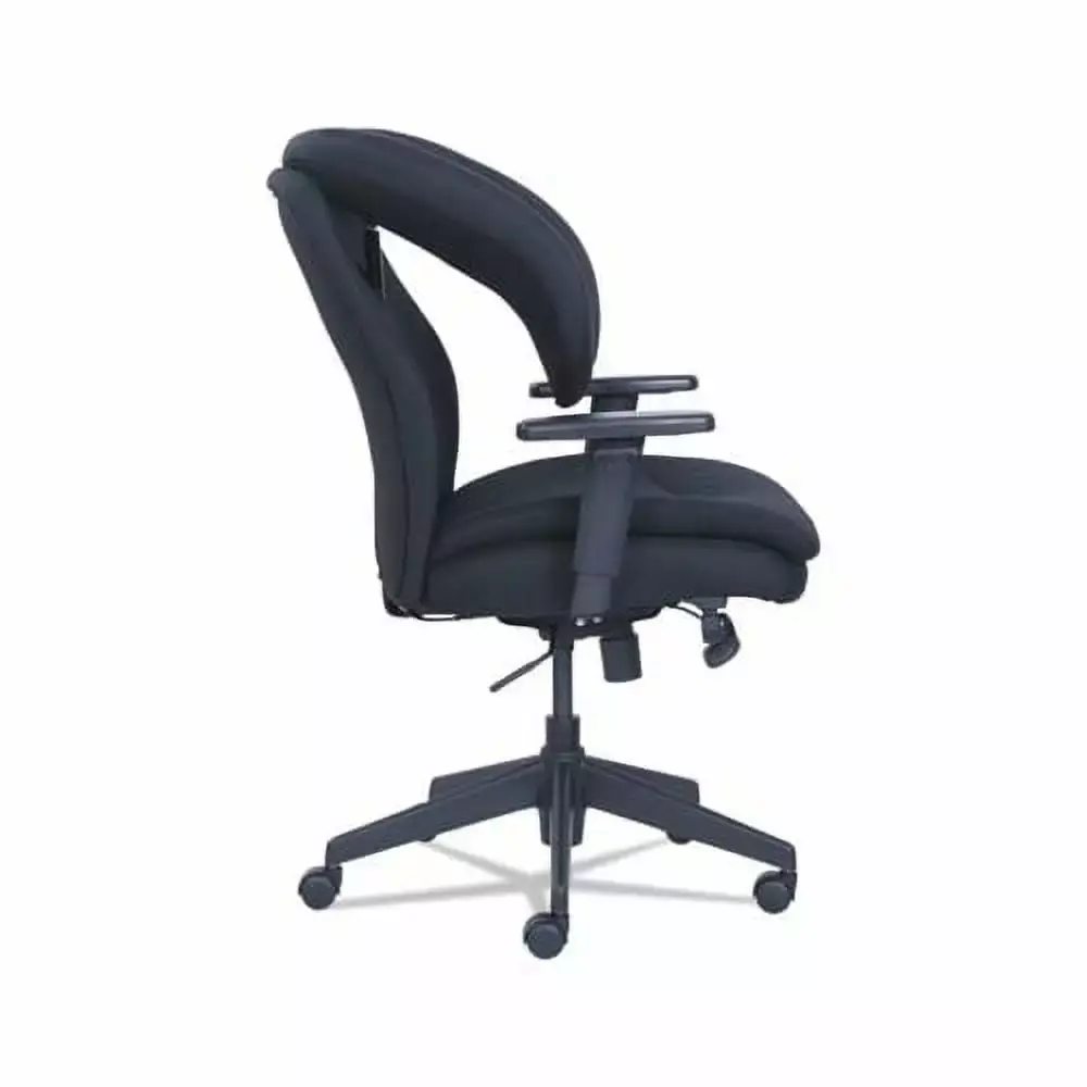 Cosset Ergonomic Task Chair Black Seat Back Base Comfortable Office Chair Serta