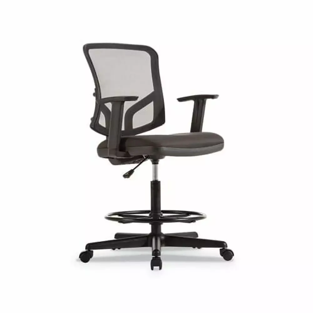 Everyday Task Stool 29.5 Inch Height Black Seat Supports 275 lbs Alera