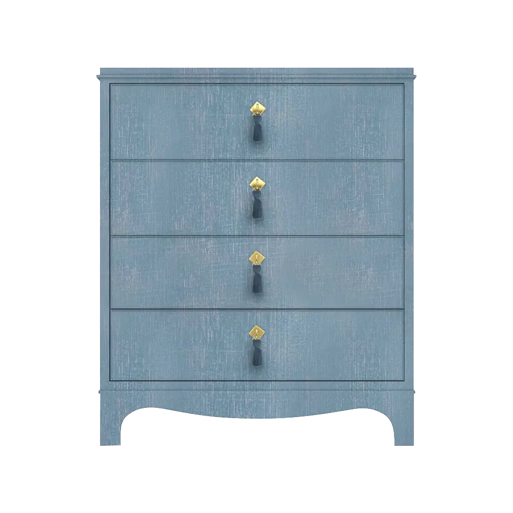 Easton Bachelor Chest Denim Azure Finish