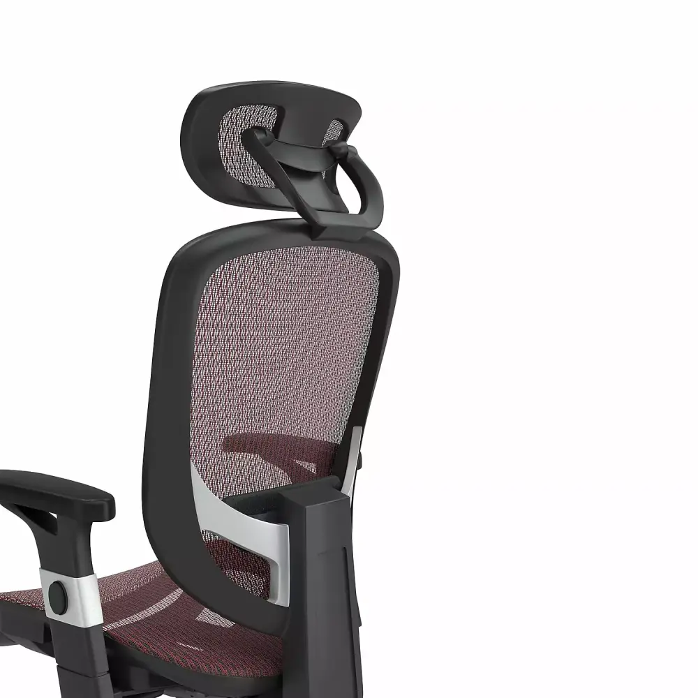 MyOfficeInnovations Technical Mesh Task Chair Red 2257054 Adjustable Office Chair