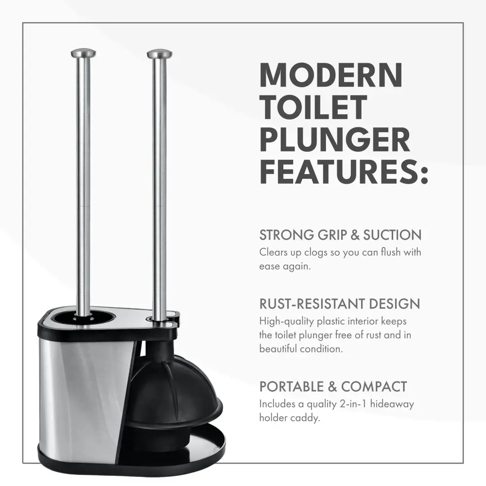 Toilet Brush and Plunger Adjust