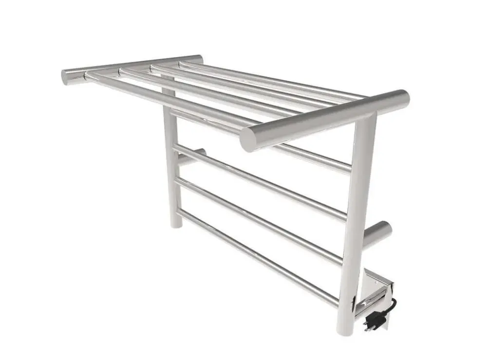 Amba Radiant Shelf Plug- and Hardwired Towel Warmer - 23 5/8"w x 19"h