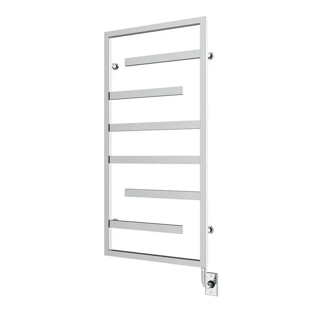 Hotel-Grade Luxury Tuzio Vasto Hardwired or plug Towel Warmer - 23.5"w x 47.5"h