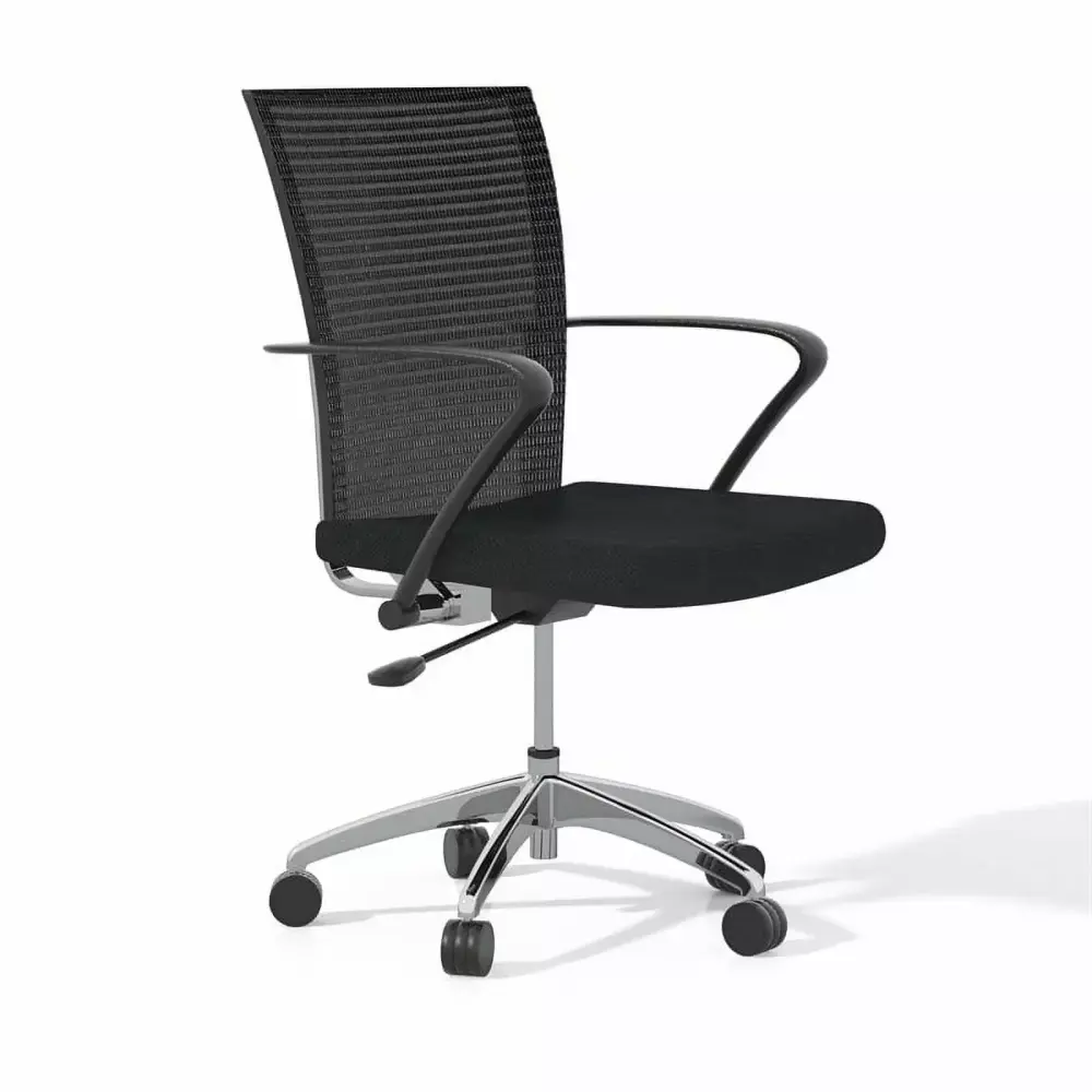 Scranton & Co Training Series Height Adjustable Task Chair Black