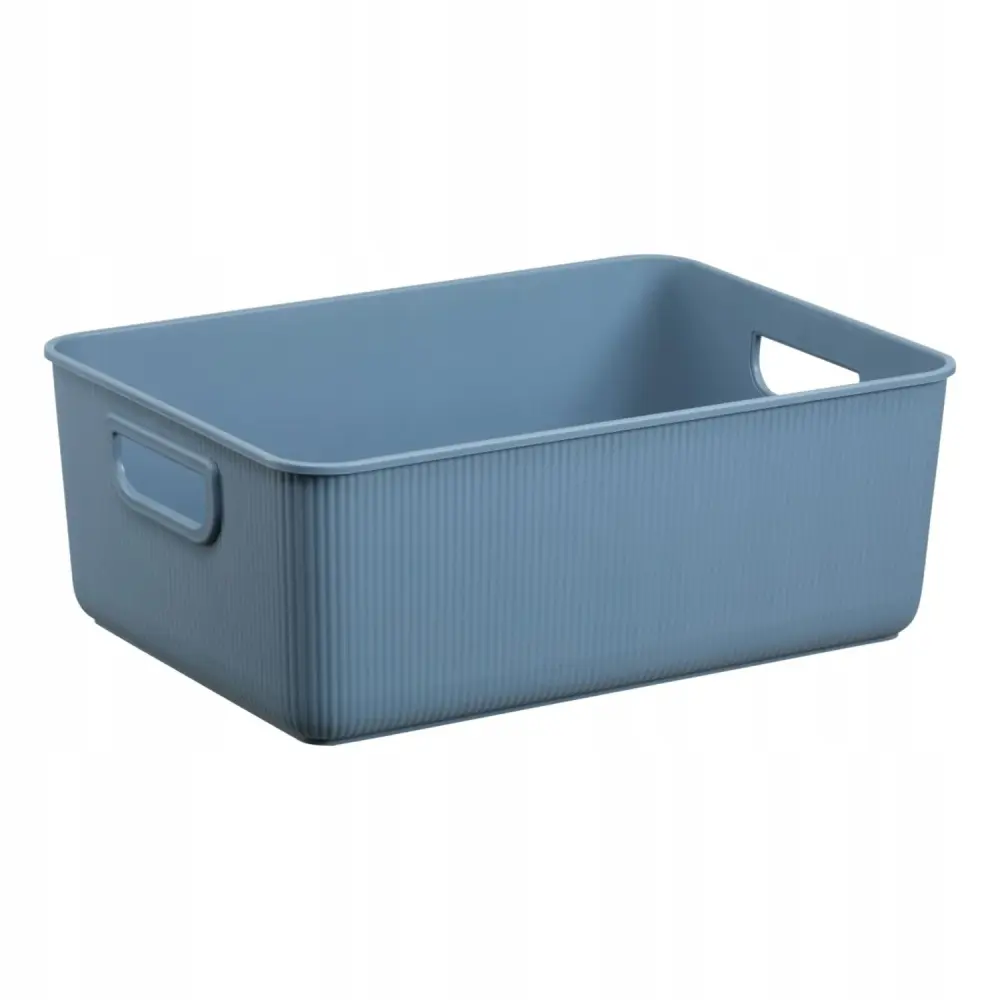 Akita Plast Team storage container, sapphire, 10L, 100% recycled, 60840800