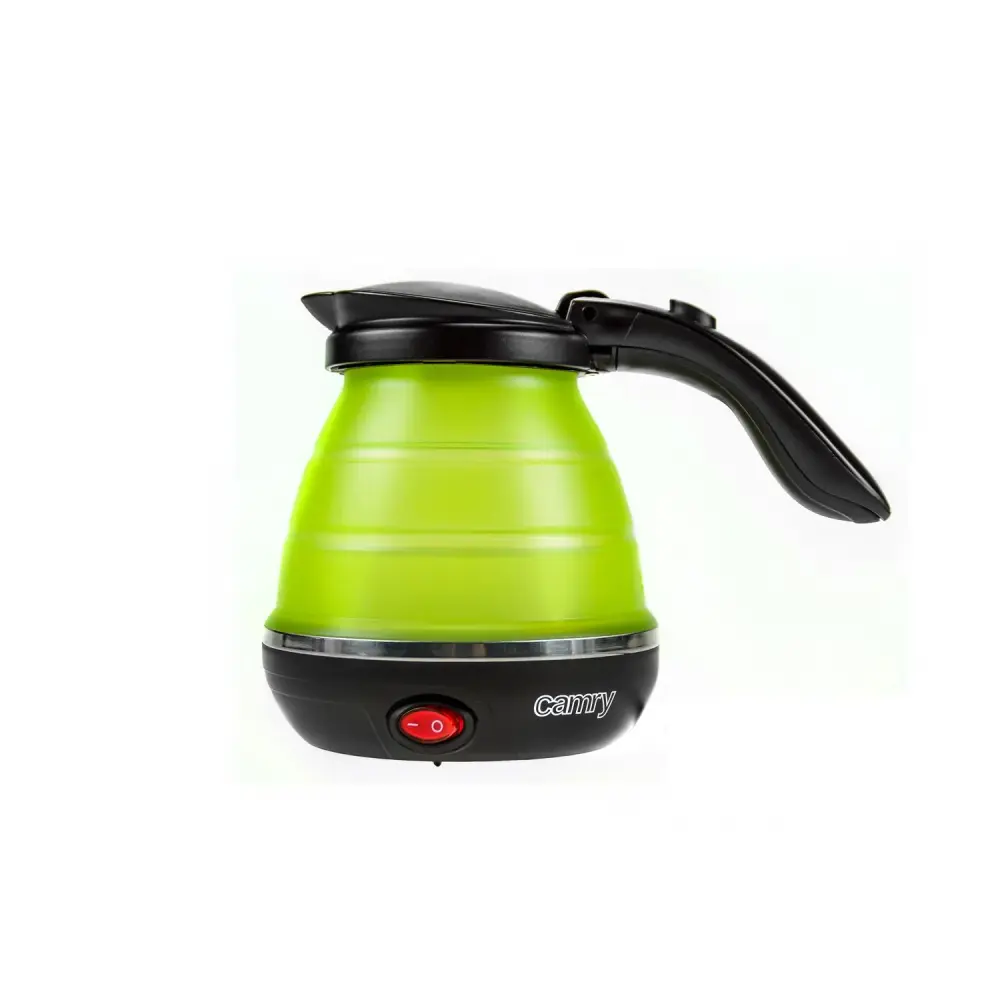 Camry CR 1265 Electric Stowable Tourist Kettle Compact Travel Silicone Auto Shut Off 0.5L 750W