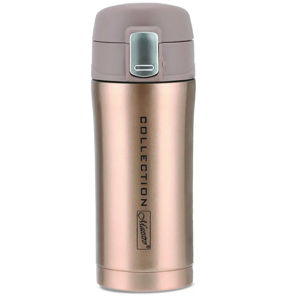 Thermo mug made stainless steel 0.45L Maestro MR1641 amber