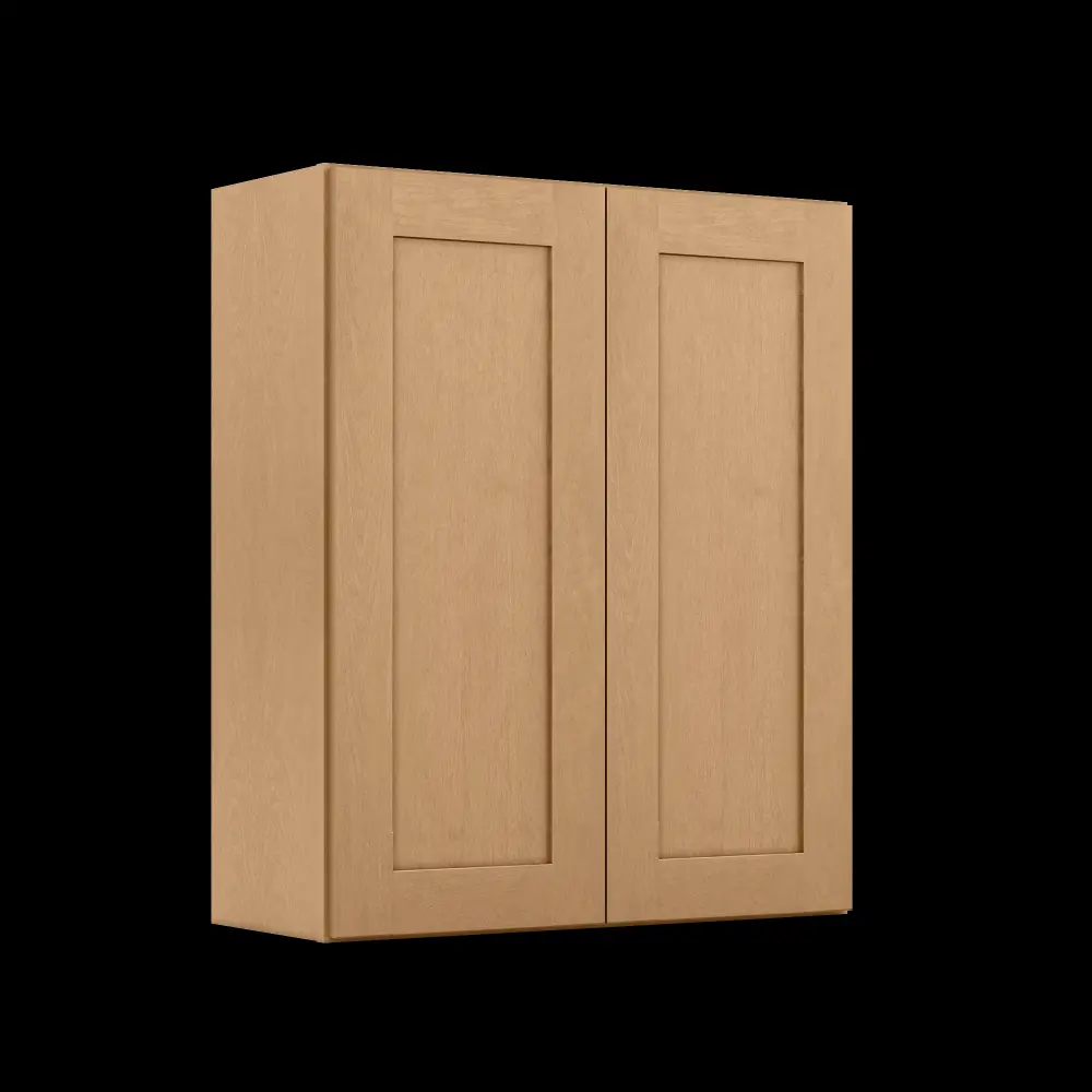 Wall Kitchen Cabinet W3036 Shaker Toffee LessCare 30 . width 36 . height 12 . depth