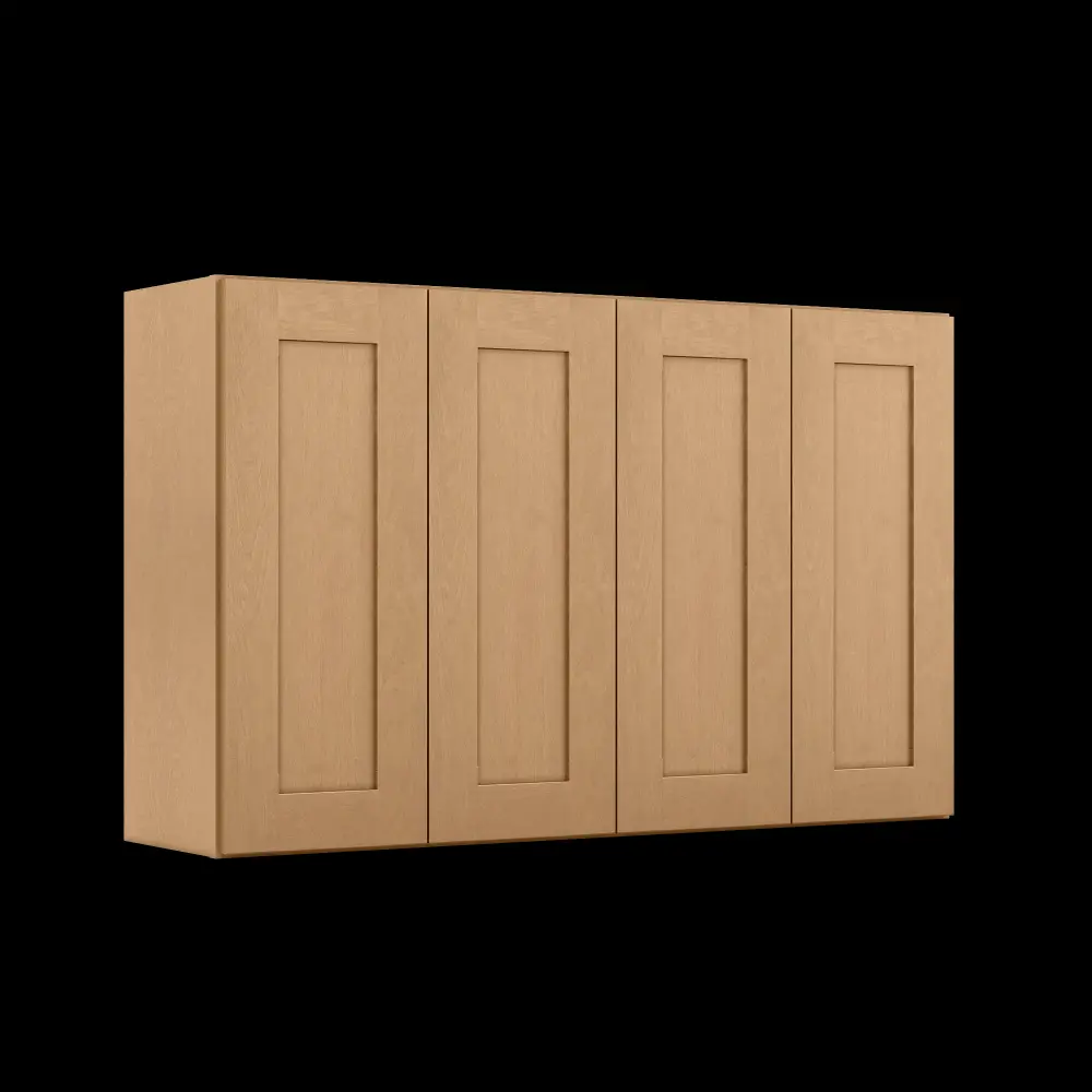 Wall Kitchen Cabinet W4830 Shaker Toffee LessCare 48 . width 30 . height 12 . depth