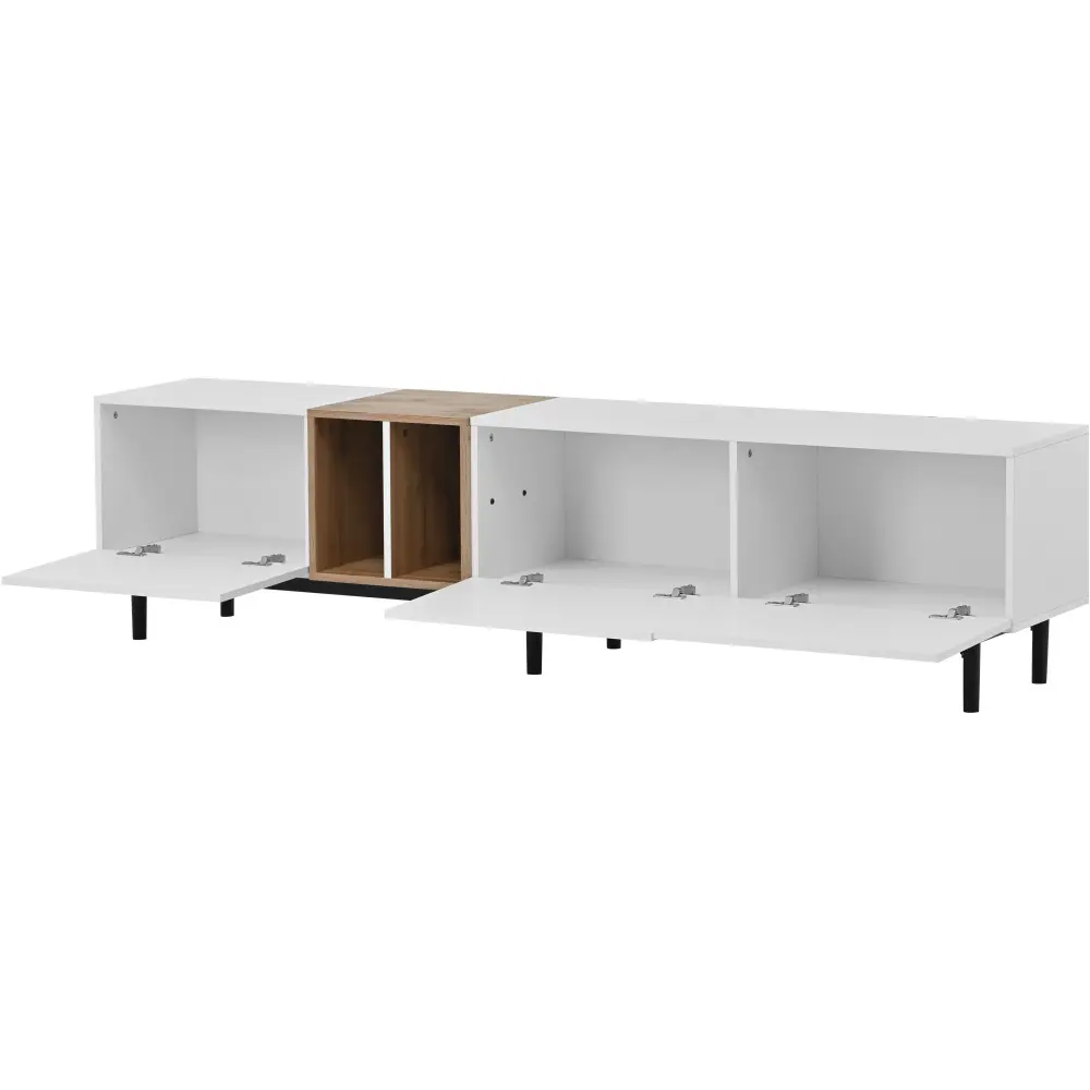 TV Stand 3 Doors, Media Console Table