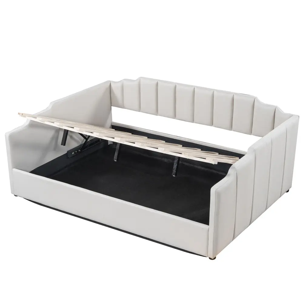 Modern Upholstered Daybed Underneath Storage