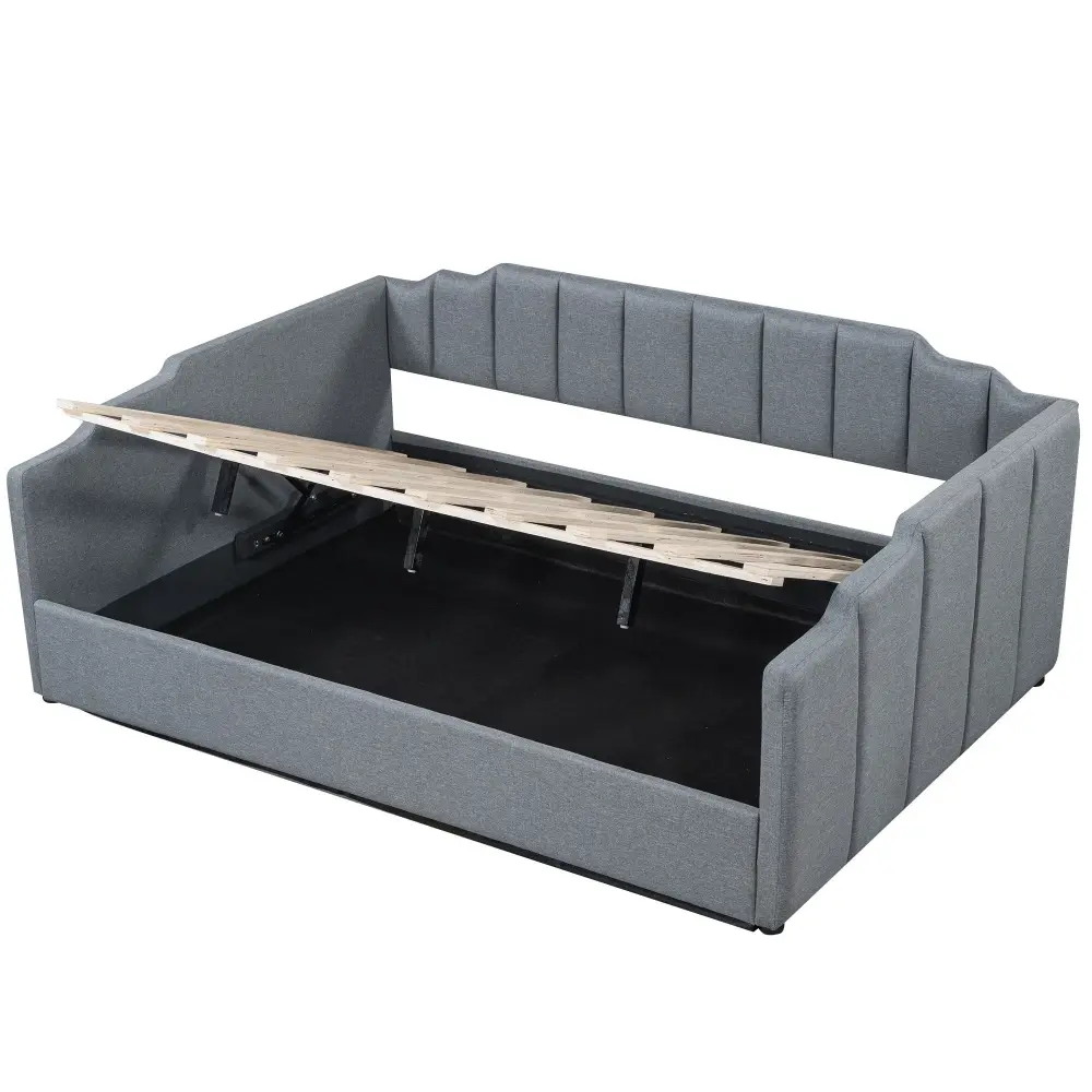 Modern Upholstered Daybed Underneath Storage
