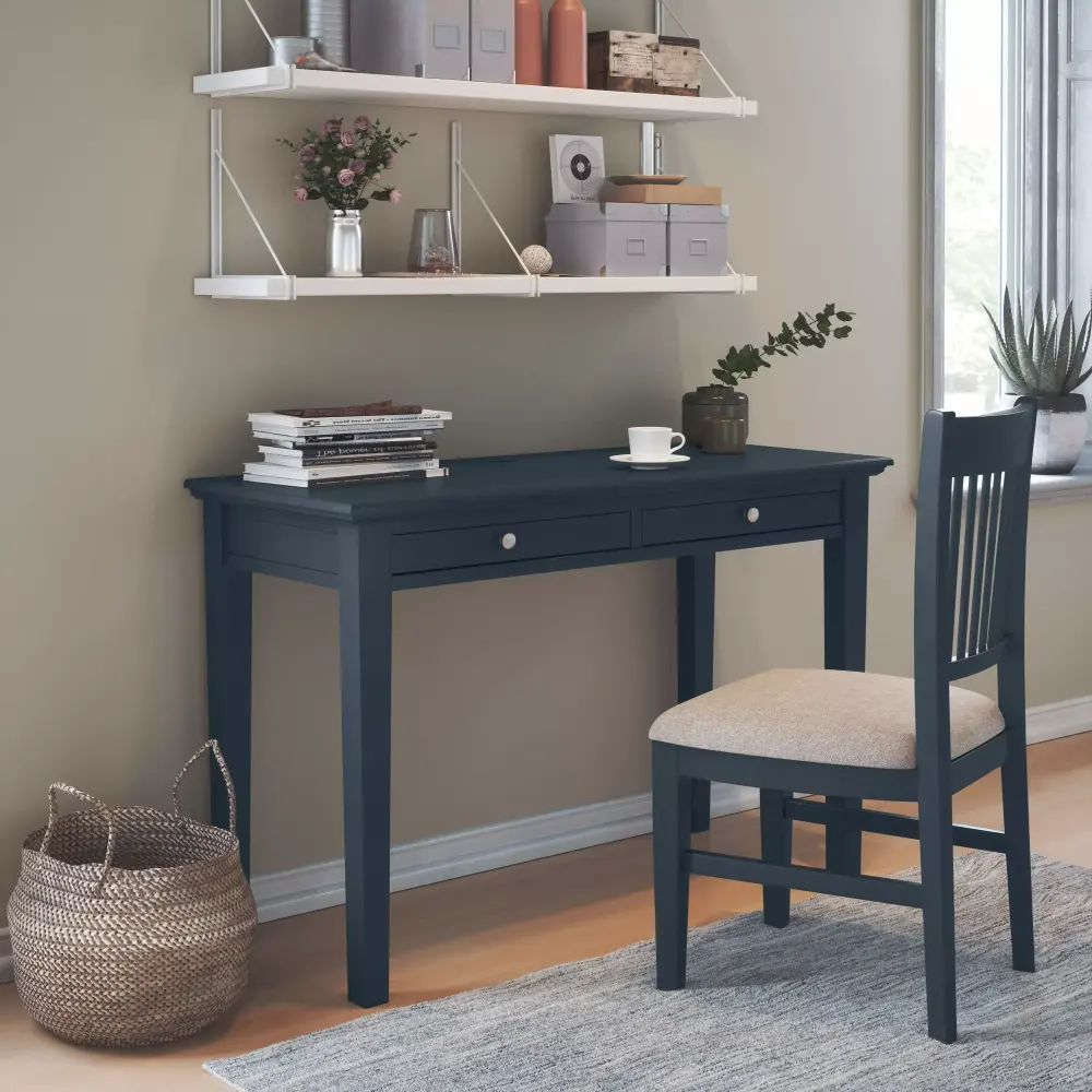 Jofran Craftsman Slat-Back Upholstered Desk Chair JOFRAN INC.