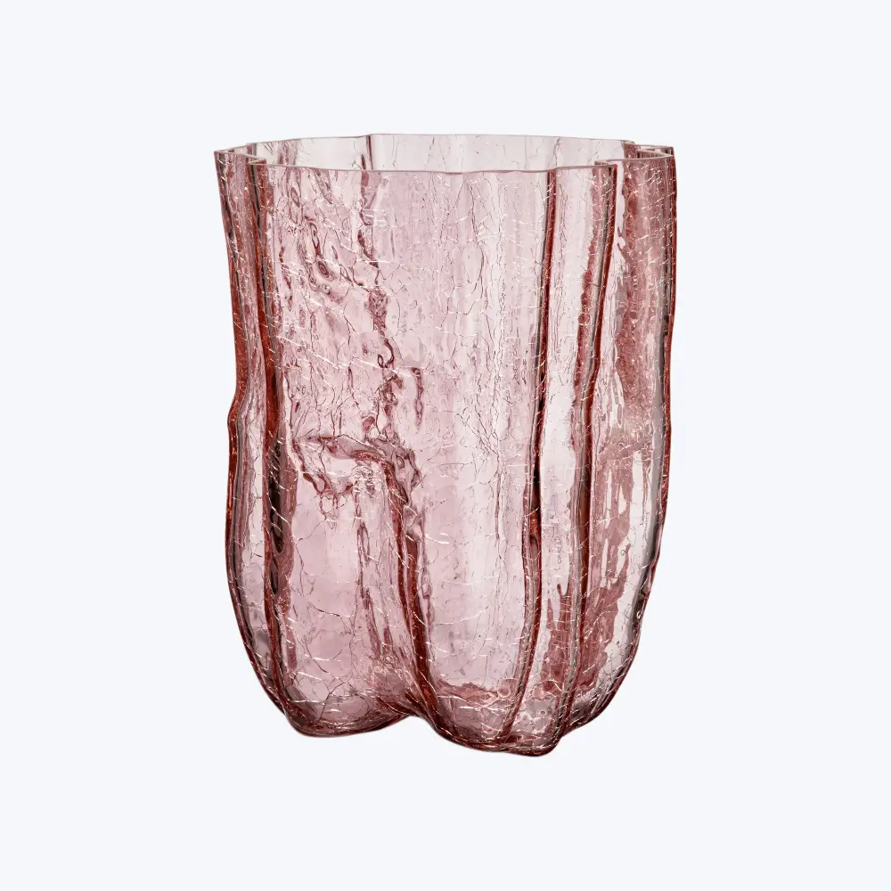 Crackle Vase Reliable, Tall